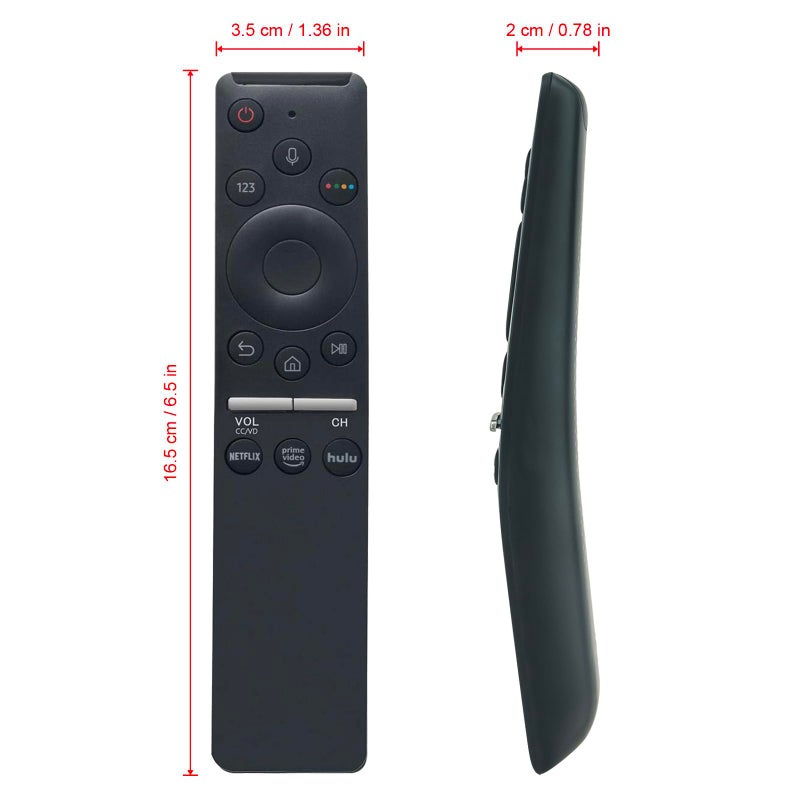 Vinabty BN59-01312G Replaced Voice Remote fit for Samsung TV UN49RU8000F UN55RU740DF UN55RU8000F UN55RU800DF UN65RU740DF UN65RU8000F UN65RU800DF UN75RU8000F UN75RU800DF UN82RU8000F UN82RU800DF UN49RU8000FXZA - Image 3